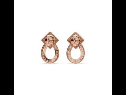 Jada Geometric Diamond Studs