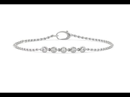 Thena Elegant Diamond Bracelet