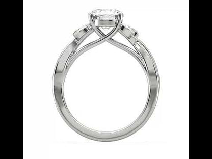 Erica Intertwined Solitaire Ring