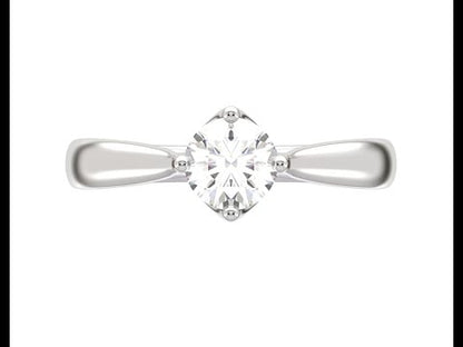 Annika Elegant Solitaire Ring