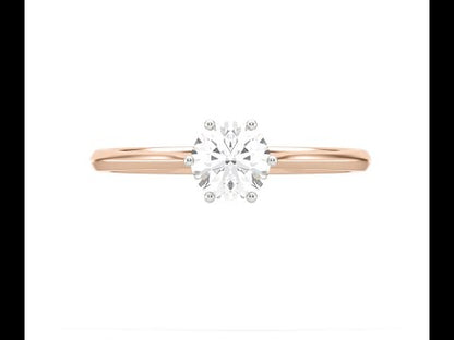 Enigma Solitaire Diamond Ring