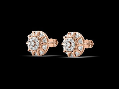 Norah Diamond Stud Earrings