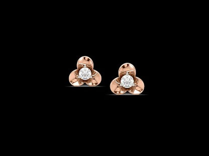 Marina Floral Diamond Earrings