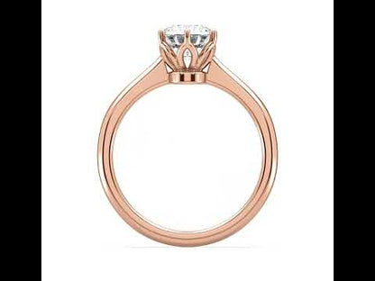 Eliza Solitaire Diamond Ring