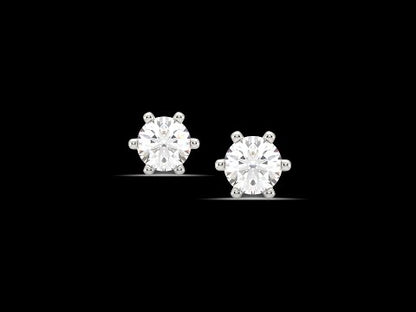 Aspen Diamond Solitaire Studs