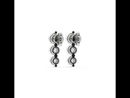 Colette 3 Diamond Stud Earrings