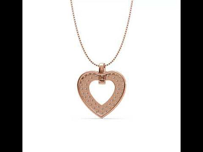 Rachel Heart Diamond Pendant