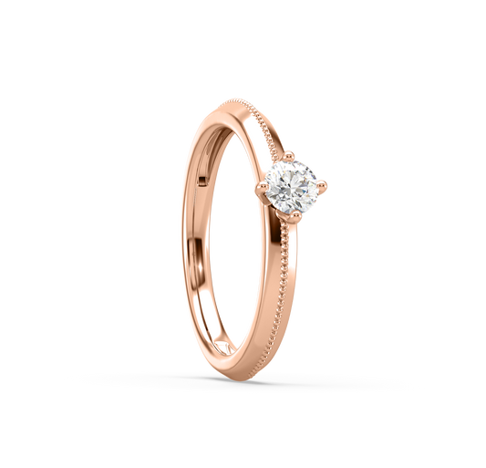 Rube Solitaire Ring